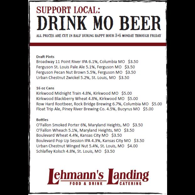 Lehmann's Landing Menu image 3